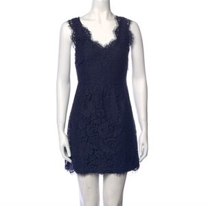 Joie A-Line Lace Mini Dress